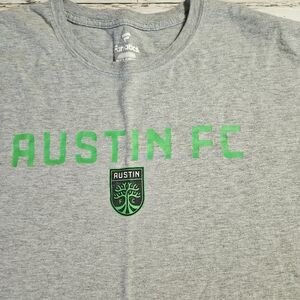 Fanatics Austin FC Soccer Gray Tee Size 3XL